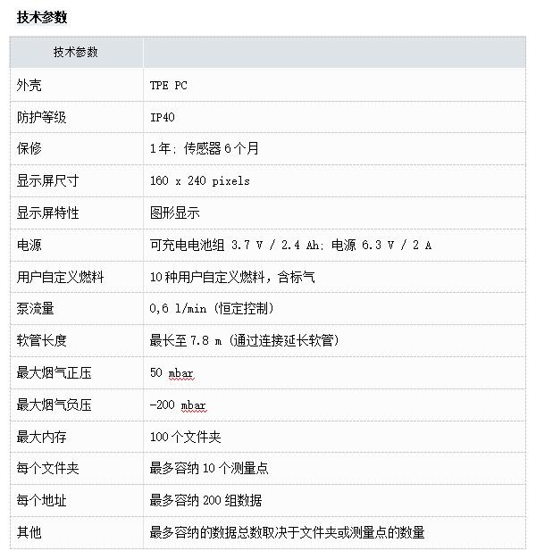 德國德圖testo340煙氣分析儀