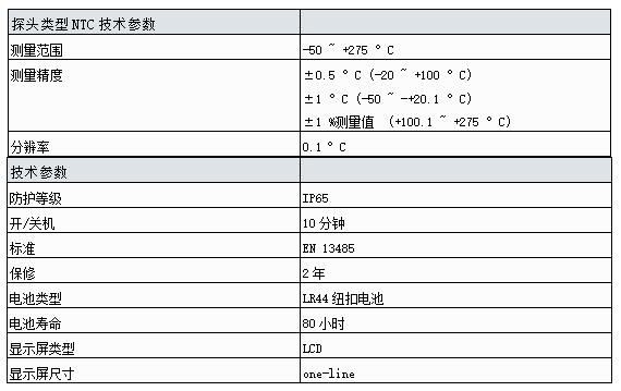 德國德圖 testo105食品溫度計