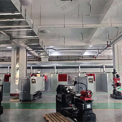 煙臺某學校焊培焊接煙塵凈化工程